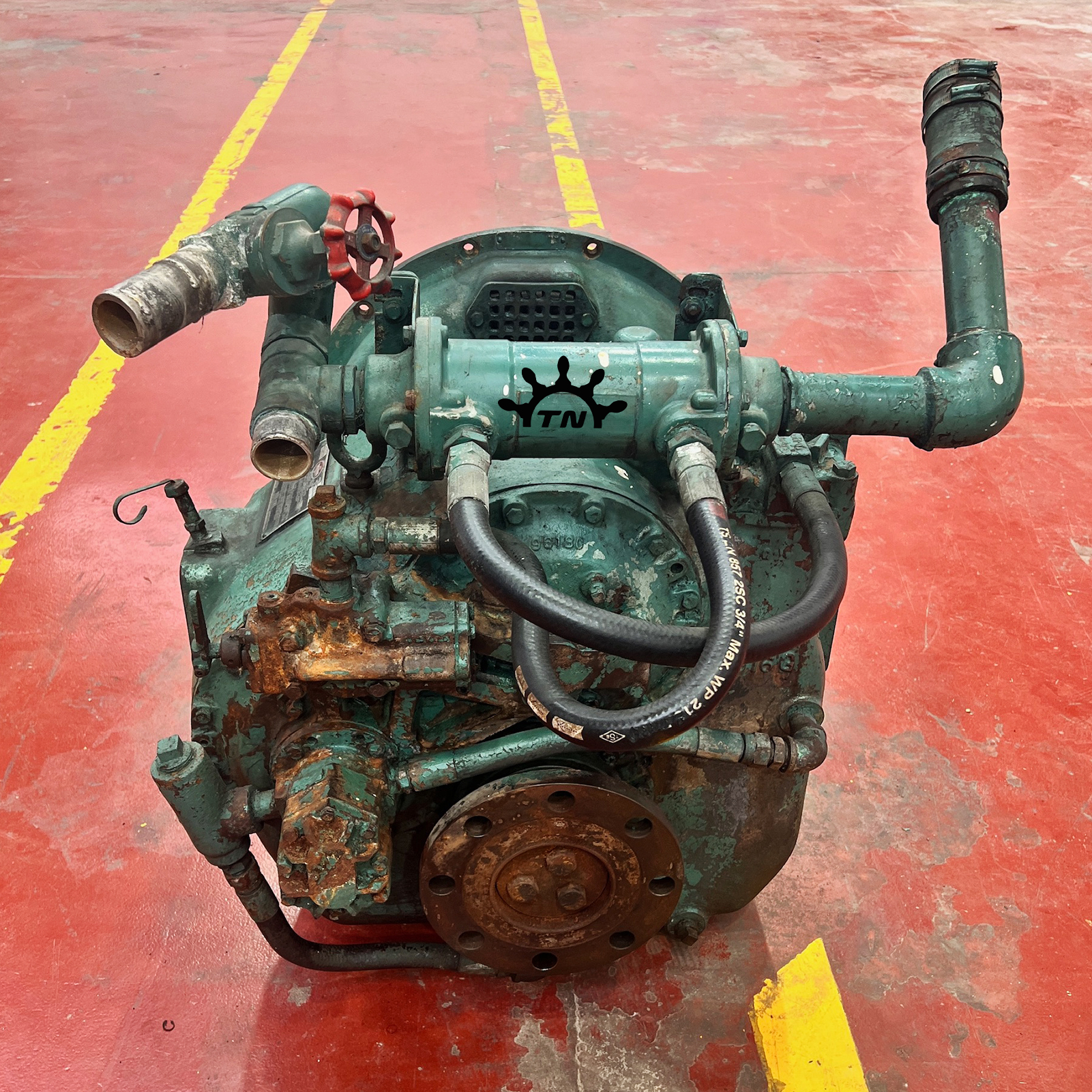 Used MG514 marine gearbox mechanical drive reduction 2.00:1 Twin