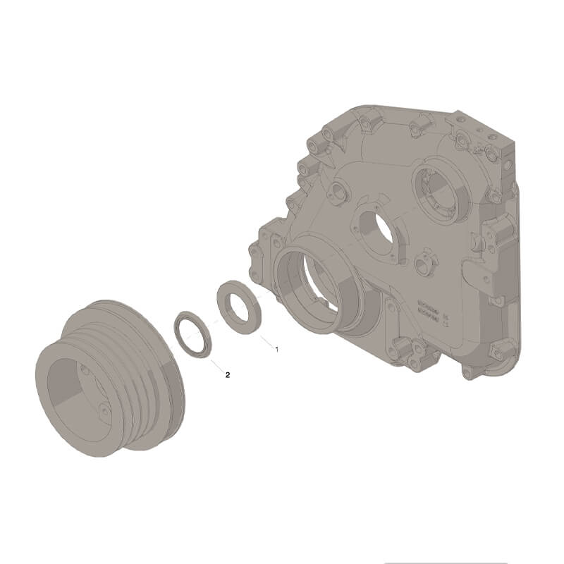 Front timing seal (kit) series N14 Cummins Talleres Nasio