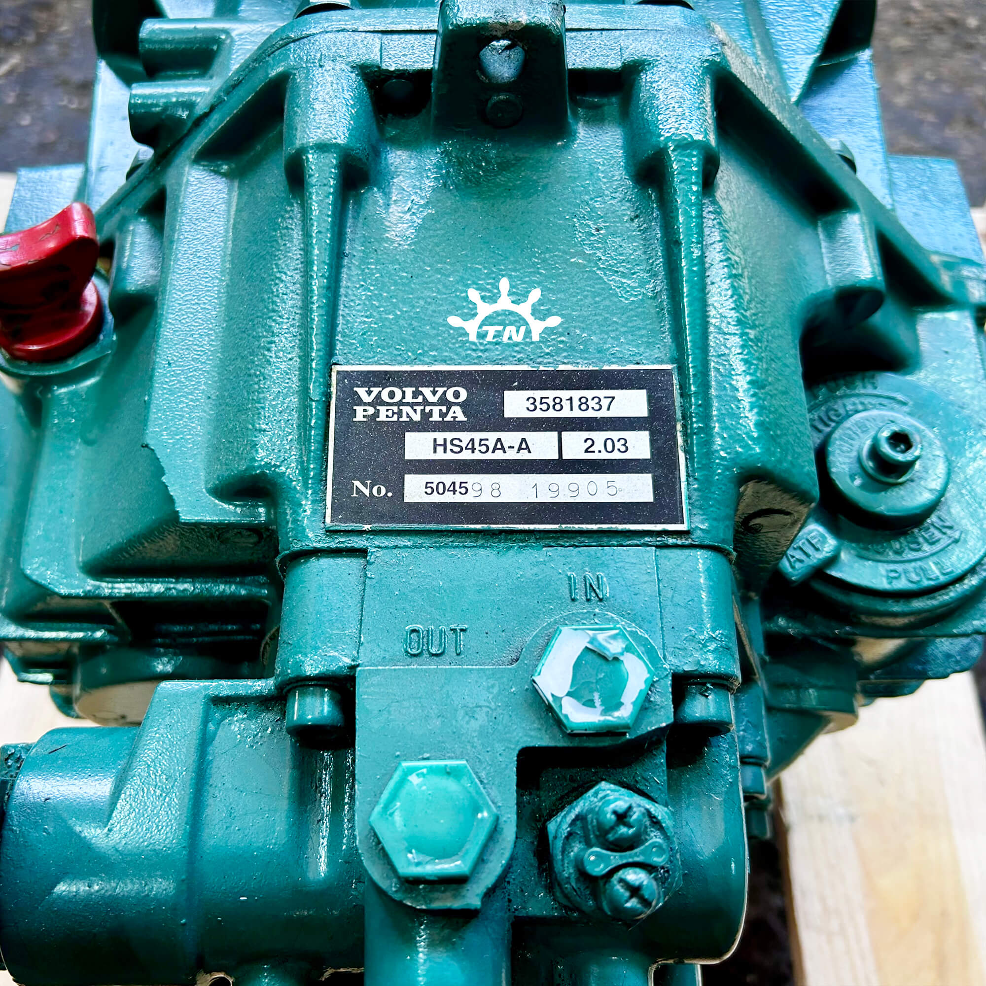 HSW45AA marine gearbox mechanical reduction gear 2.001 ZF used